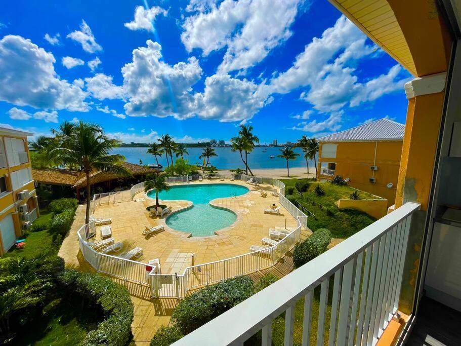 Superbe Studio Lumineux, Vue Sur Piscine Et Mer Baie Nettle Eksteriør billede